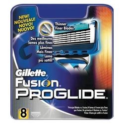 Сменные кассеты для бритья GILLETTE FUSION PROGLIDE (8шт)