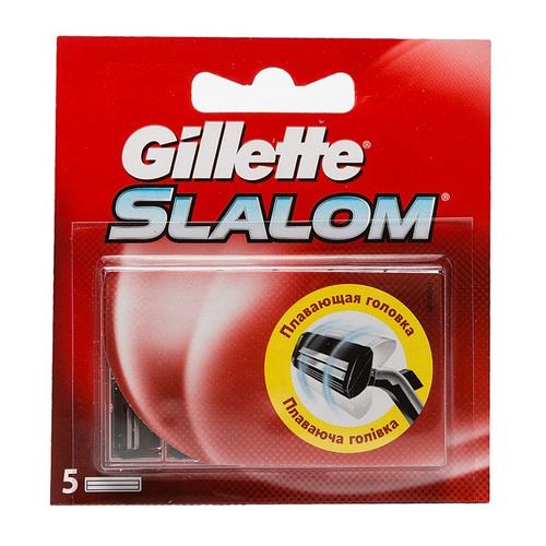 Сменные кассеты для бритья GILLETTE Slalom (5шт)