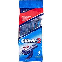 Одноразовые станки GILLETTE Gillette2 (пак по 5 шт)