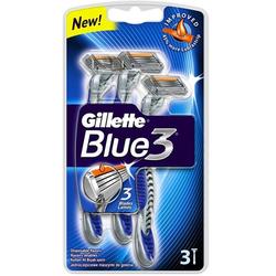 Одноразовые станки GILLETTE BLUE 3 (3шт)