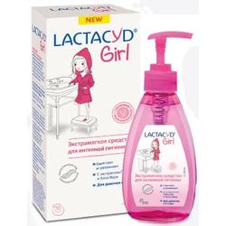 ЛАКТАЦИД Средство для интимной гигиены для девочек “Lactacyd Girl”  200мл