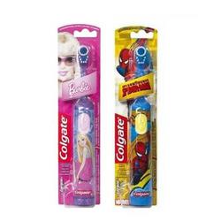 Электрическая зубная щетка COLGATE Детская SMILES Barbie, Spiderman