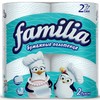 Бумажные полотенца Familia белые двухслойные, 2шт (14 шт в кор)
