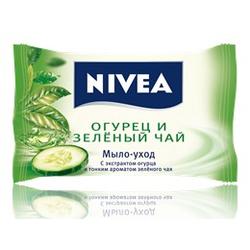 Мыло-уход NIVEA Огурец / зелёный чай 90гр