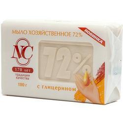 Невская Косметика 72 % хозяйственное мыло с глицерином 180г