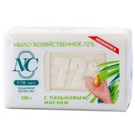 Невская Косметика 72 % хозяйственное мыло с пальмовым маслом 180г
