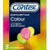 CONTEX Color (разноцветные) Презервативы №3