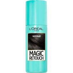 Тонирующий спрей L'OREAL Magic Retouch для моментального окрашивания корней волос 1 Черный