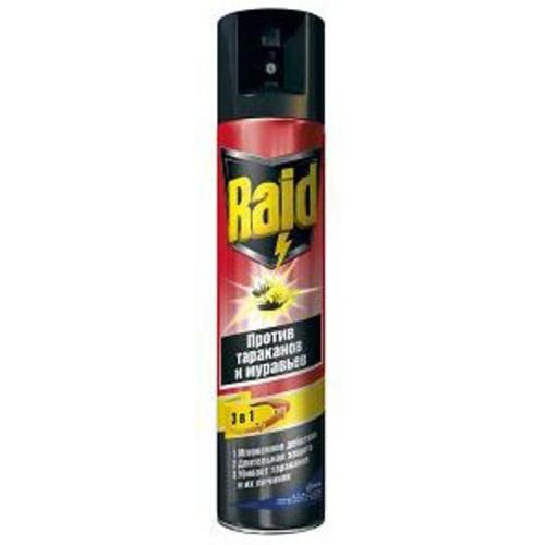 Купить аэрозоль raid от тараканов и муравьёв, 300мл производителя RAID