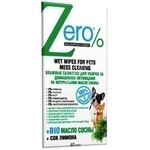 Салфетки влажные ZERO для уборки за домашними животными 40шт/уп