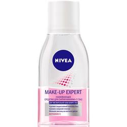 Крем для лица NIVEA Make-up Expert Ухаживающее средство для снятия макияжа с глаз 125мл