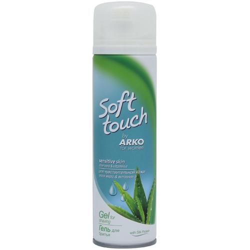 Гель для бритья женский ARKO Soft Touch Sensitive Skin 200мл