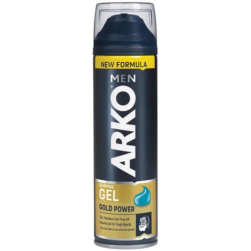 Гель для бритья ARKO Gold Power, 200мл