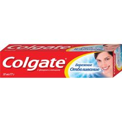 Зубная паста COLGATE Бережное отбеливание 50мл