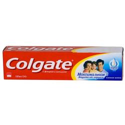Зубная паста COLGATE, Максимальная защита от кариеса Свежая Мята 100мл
