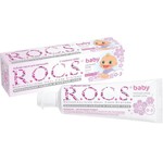 Зубная паста ROCS BABY  для малышей АРОМАТ ЛИПЫ, 45 гр