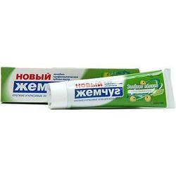 Зубная паста Новый Жемчуг Зеленое Яблоко+Отбеливание 100мл