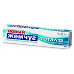 Зубная паста Новый Жемчуг Тотал 12+Нежное Отбеливание 100мл