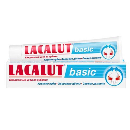 Зубная паста LACALUT БЕЙСИК для комплексной защиты 75 мл