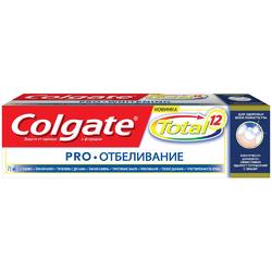 Зубная паста COLGATE TOTAL Профессионал. Чистка Отбеливающая 75мл