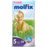 Детские подгузники MOLFIX C.FIX Джуниор (11-18 кг), 58шт.
