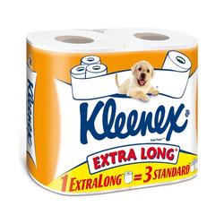 Туалетная бумага KLEENEX Extra Long 4 шт