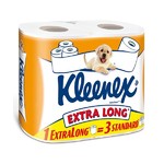 Туалетная бумага KLEENEX Extra Long 4 шт