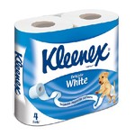 Туалетная бумага KLEENEX 2-хслойная неароматизированная Деликат Уайт 4 шт