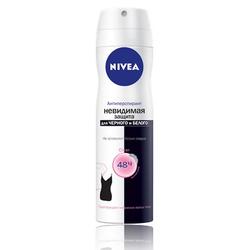Дезодорант-спрей женский NIVEA CLEAR Невидимая Защита для черного и белого 150мл