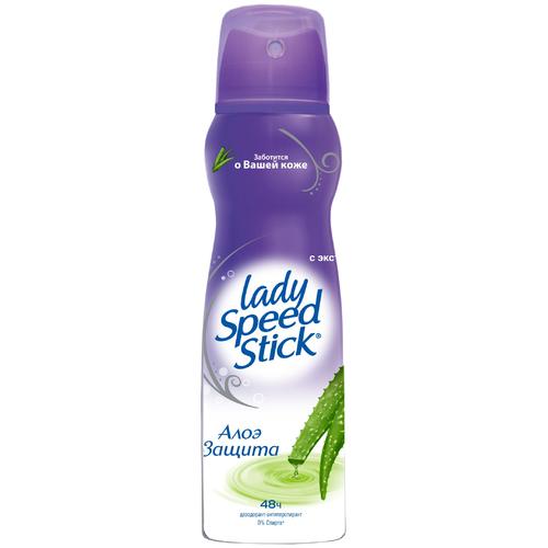 Дезодорант спрей Lady Speed Stick Алоэ Для чувствительной кожи, 150мл