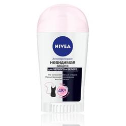 Дезодорант-стик женский NIVEA CLEAR Невидимая Защита для черного и белого 40мл