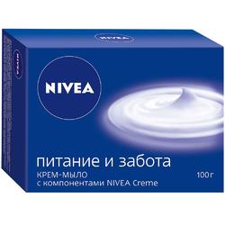 Крем-мыло NIVEA Питание и забота 100гр