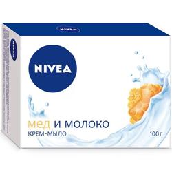 Крем-мыло NIVEA Молоко и мёд 100г