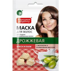 ФитоКосметик Народные рецепты Маска для волос Традиционная дрожжевая, 155мл