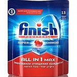 Таблетки для посудомоечных машин FINISH ВСЕ-в-1м, 13шт