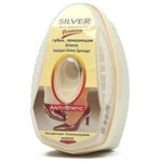 Губка-блеск для обуви с дозатором SILVER Premium силикон/антистатик НАТУРАЛЬНАЯ, 6мл 48шт