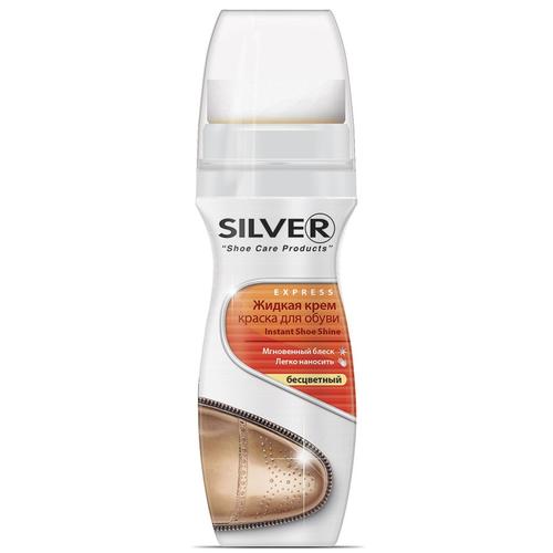 Купить silver жидкая крем-краска д/обуви бесцветный, 75мл (48шт) ls3003-03  производителя Silver