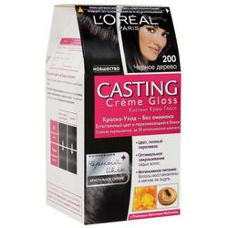 Краска для волос L'OREAL Casting Creme Gloss 200 Чёрное дерево