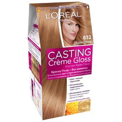 Краска для волос L'OREAL Casting Creme Gloss 832 Крем-брюле
