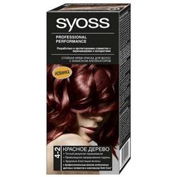 Краска для волос SYOSS Колор 4-2 красное дерево