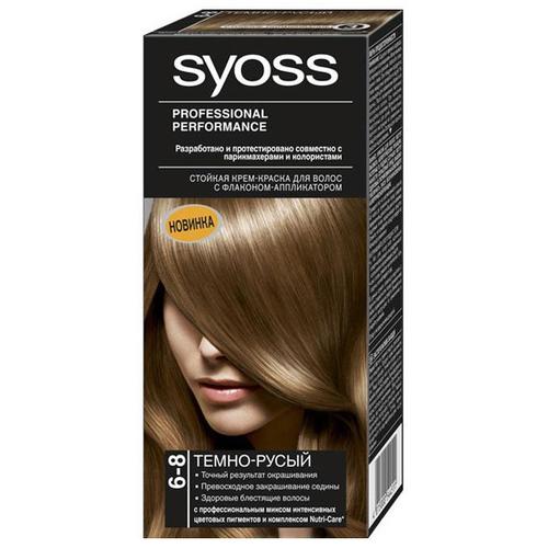 Краска для волос SYOSS Колор 6-8 темно-русый