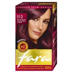 Краска для волос ФАРА 512 Красное дерево с фиолетовым отливом