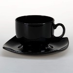 Набор чайный на 6 персон Luminarc Quadrato Black, 12 предметов