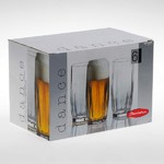 Набор пивных стаканов DANCE 6 шт. 420 мл (пиво)