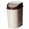 Контейнер для мусора, объем 5 л, 220 х 170 х 280 мм (цвет бежевый мрамор)