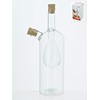 Бутылка для масла и уксуса v=250мл (9*6*21,5см) (стекло) (подарочная упаковка)