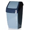 Контейнер для мусора ХАПС 15 л, 230 х 250 х 465 мм (цвет голубой мрамор)